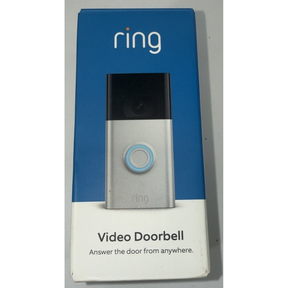RING VIDEO DOORBELL  2ND GEN SATIN NICKEL (26C)